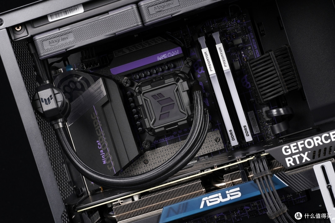 ASUS A23 光影+七彩虹 B760M 暗影紫猫+ASUS ATS 4070装机分享!