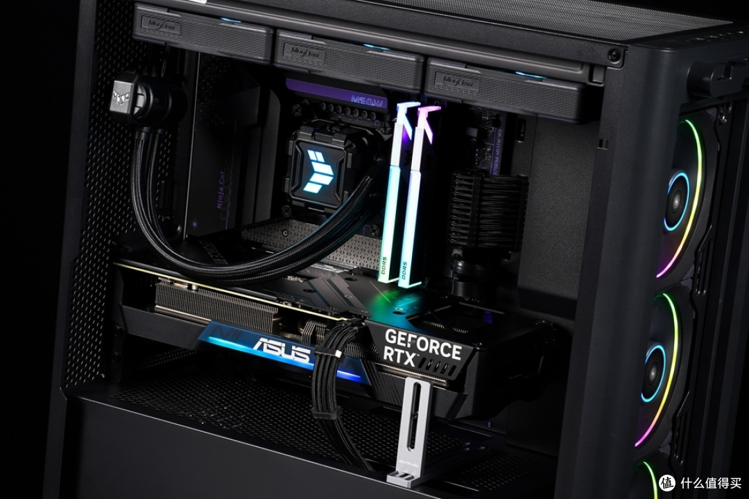 ASUS A23 光影+七彩虹 B760M 暗影紫猫+ASUS ATS 4070装机分享!