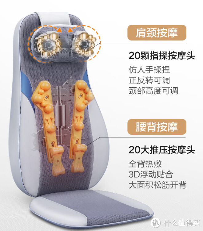 海尔颈椎按摩器：多功能家用按摩靠垫，全面呵护您的健康