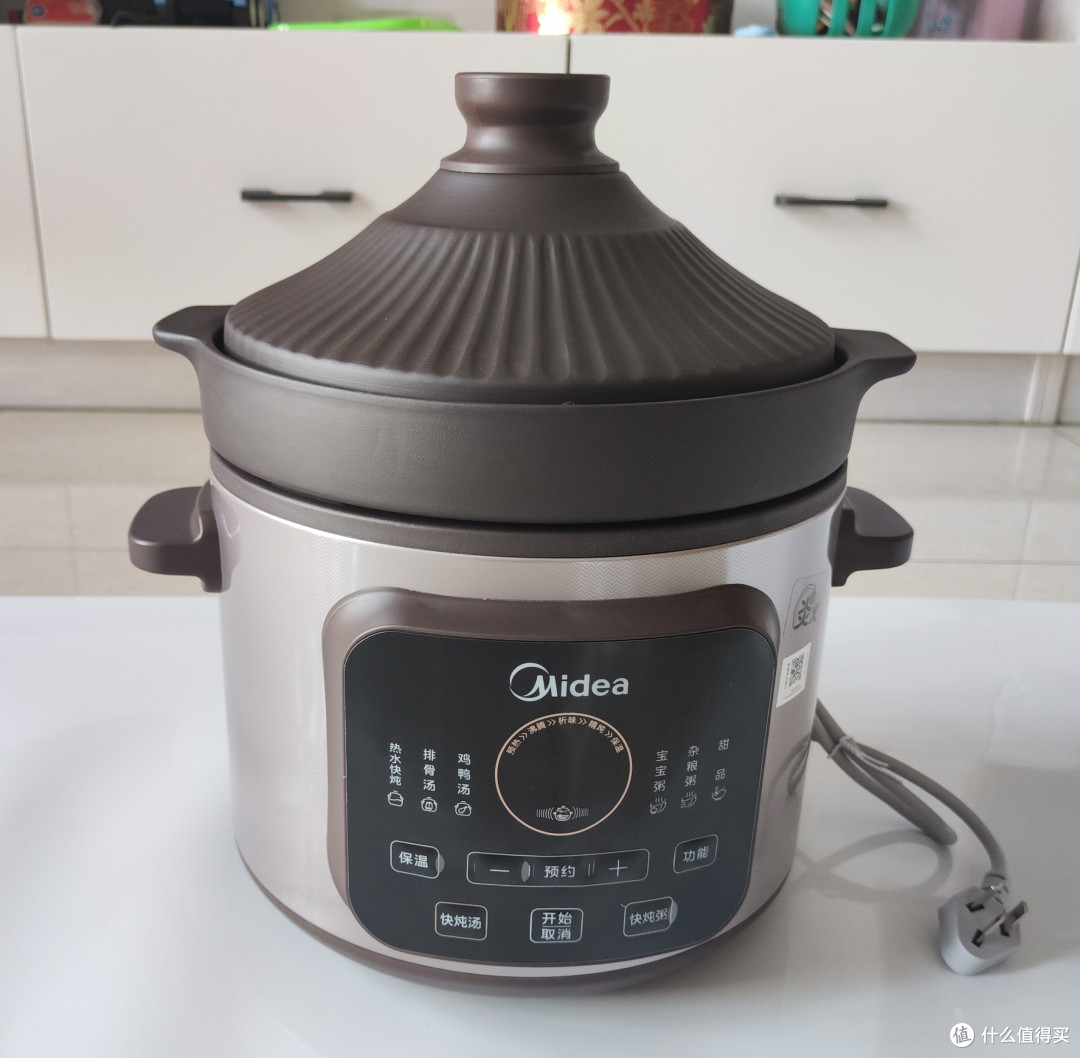 家用煲汤必备神器!5.5L美的电炖锅DGE55J56众测体验报告!煲汤煮粥更方便了~