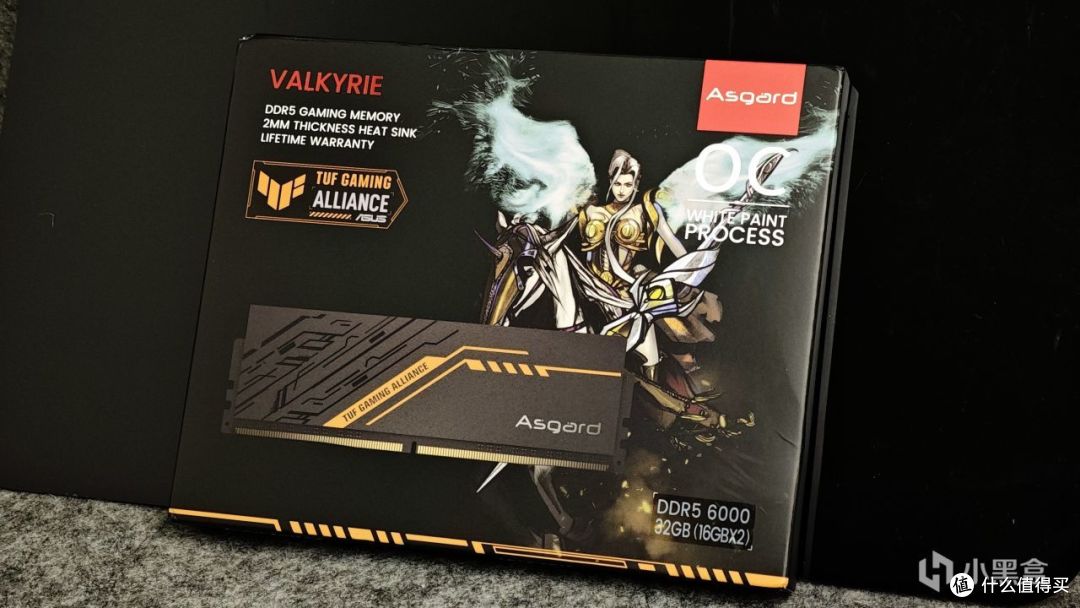 最适合7800X3D超高帧网游平台内存--阿斯加特 金伦加TUF联名内存条