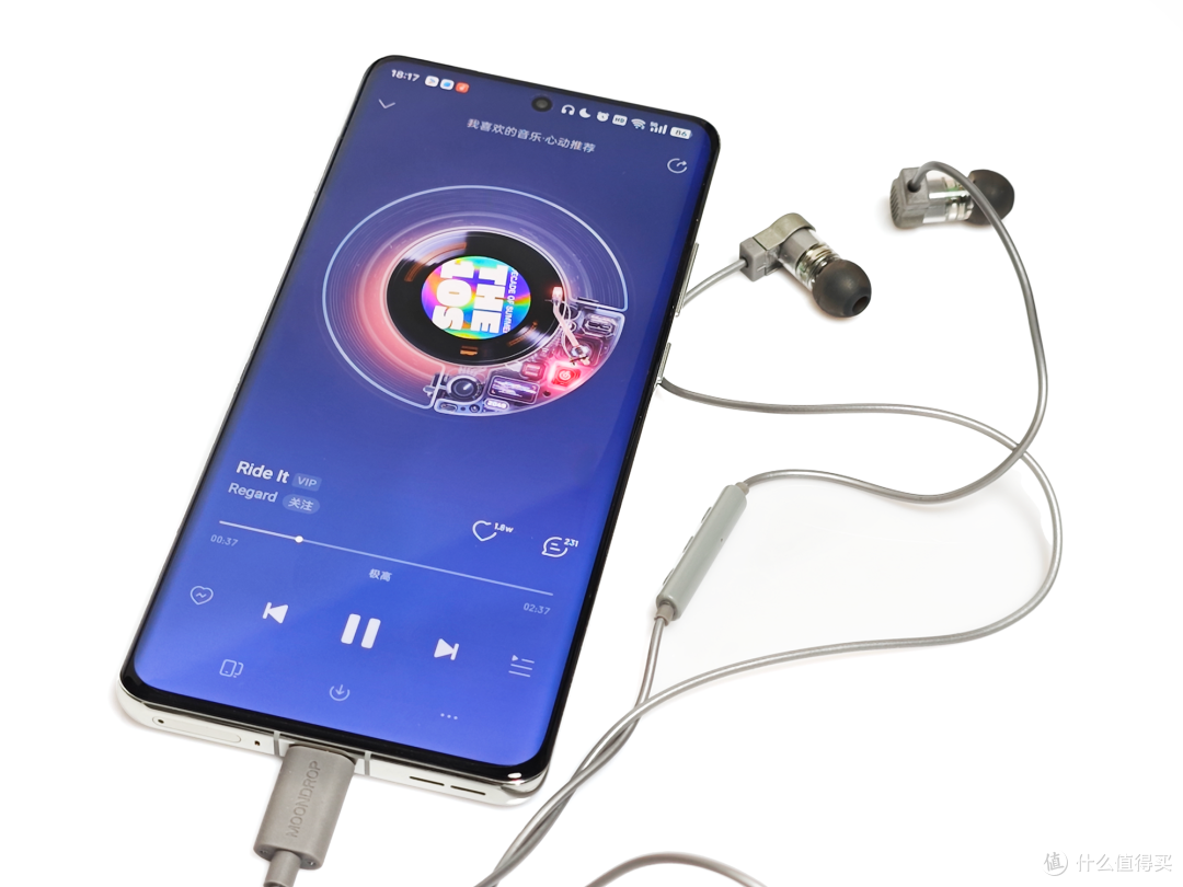 FPS手游佳配:首发66.6元的水月雨夸克2入门HiFi耳机初体验!