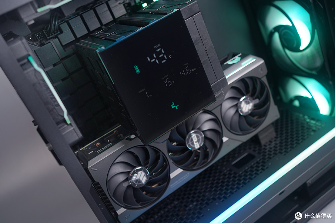 7800X3D+TUF B650M / RTX 4070 TI SUPER,追风者 XT523 P2 Ultra 机箱装机展示