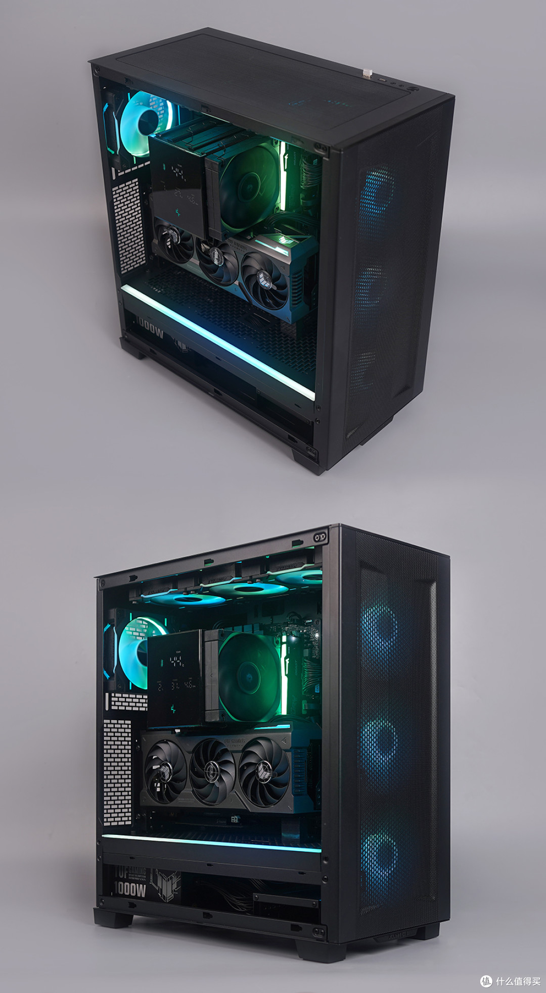 7800X3D+TUF B650M / RTX 4070 TI SUPER,追风者 XT523 P2 Ultra 机箱装机展示