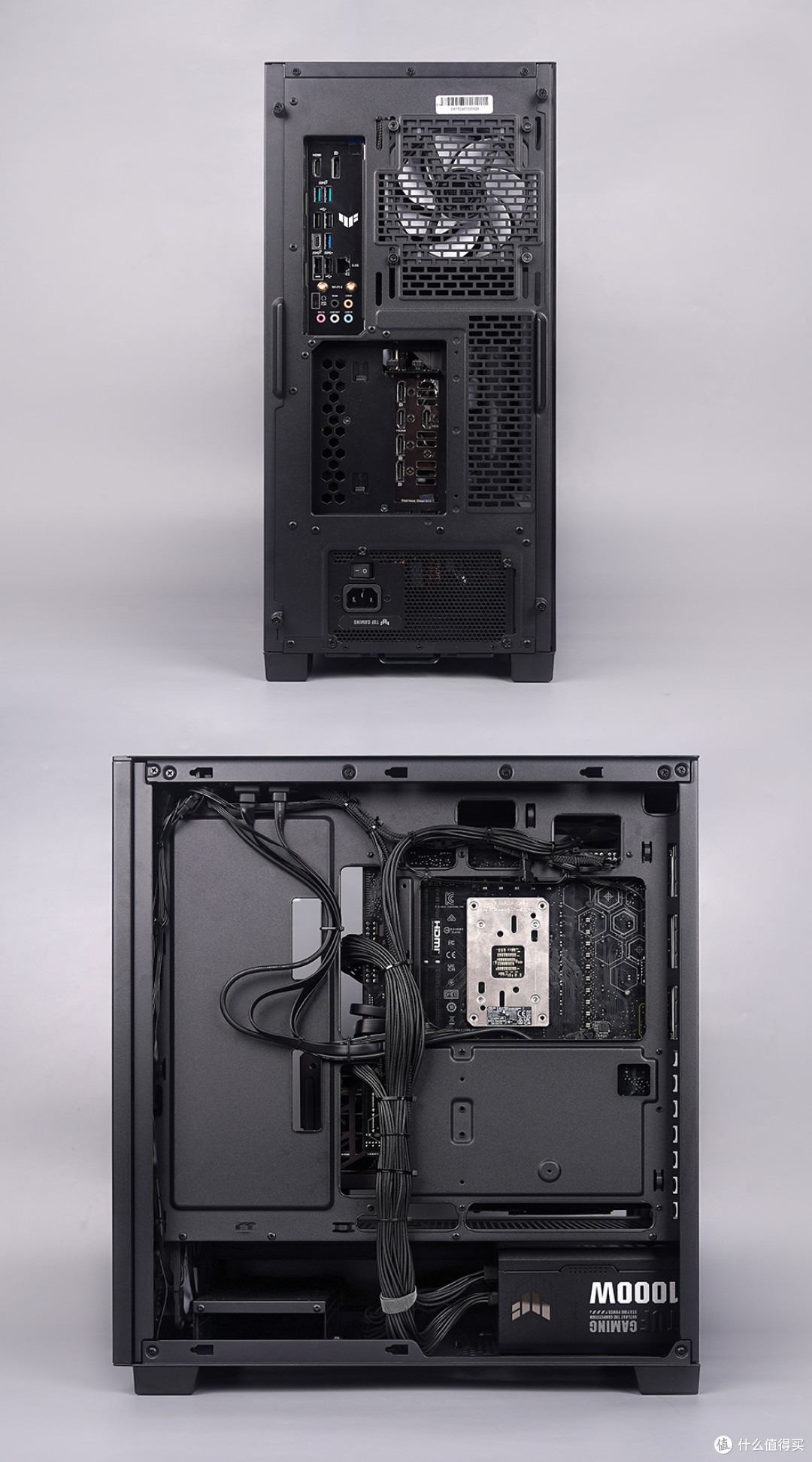 7800X3D+TUF B650M / RTX 4070 TI SUPER,追风者 XT523 P2 Ultra 机箱装机展示