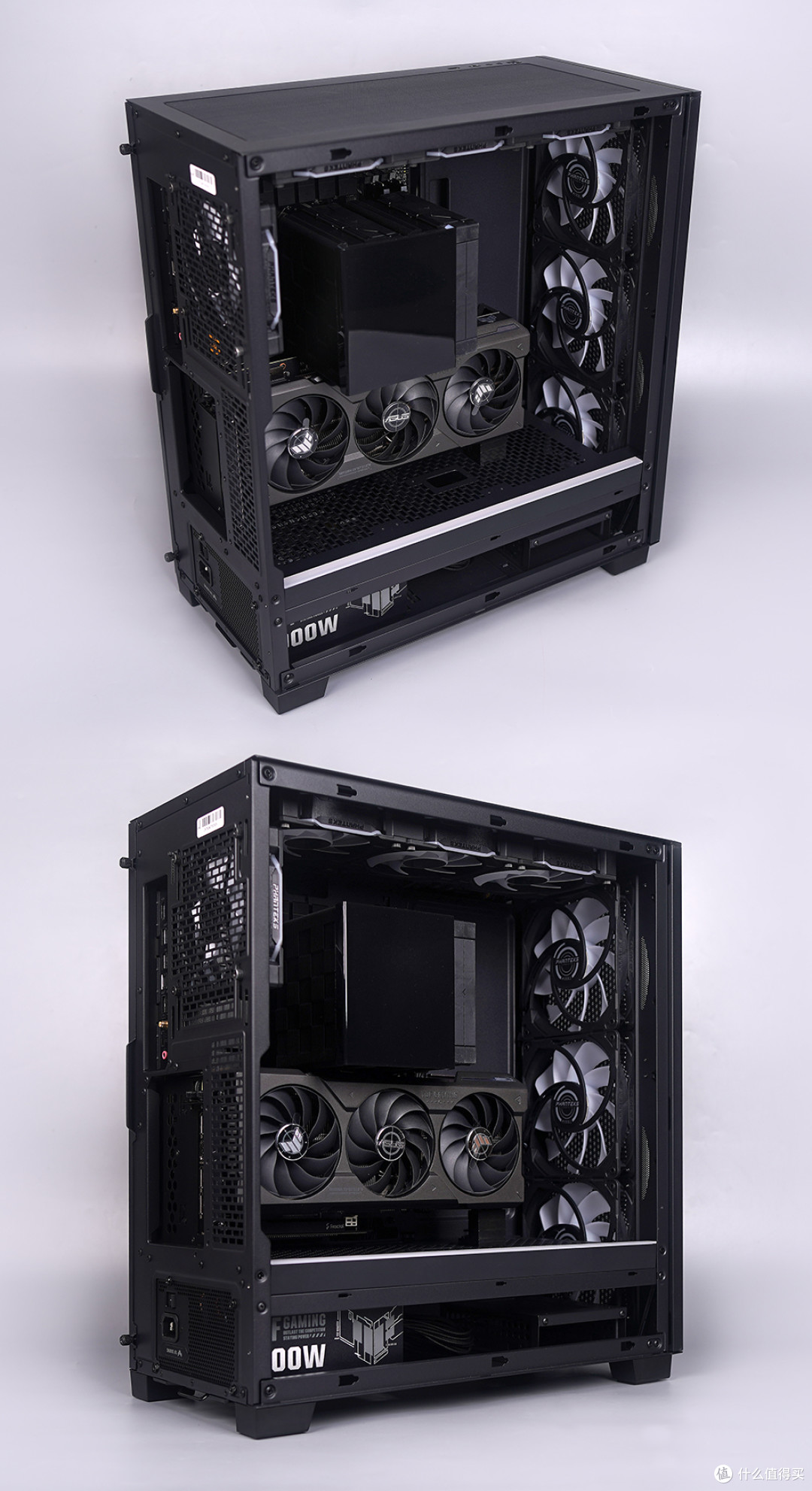 7800X3D+TUF B650M / RTX 4070 TI SUPER,追风者 XT523 P2 Ultra 机箱装机展示