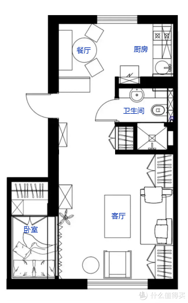 天津女孩晒35㎡小家，一个人的独居生活，轻松惬意住多久都不腻！