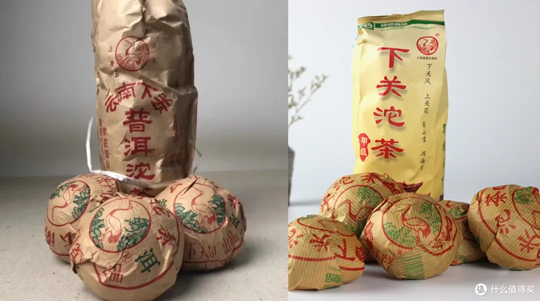（下关沱茶“消法沱”与“甲级沱茶”都曾使用“鸡皮纸”）
