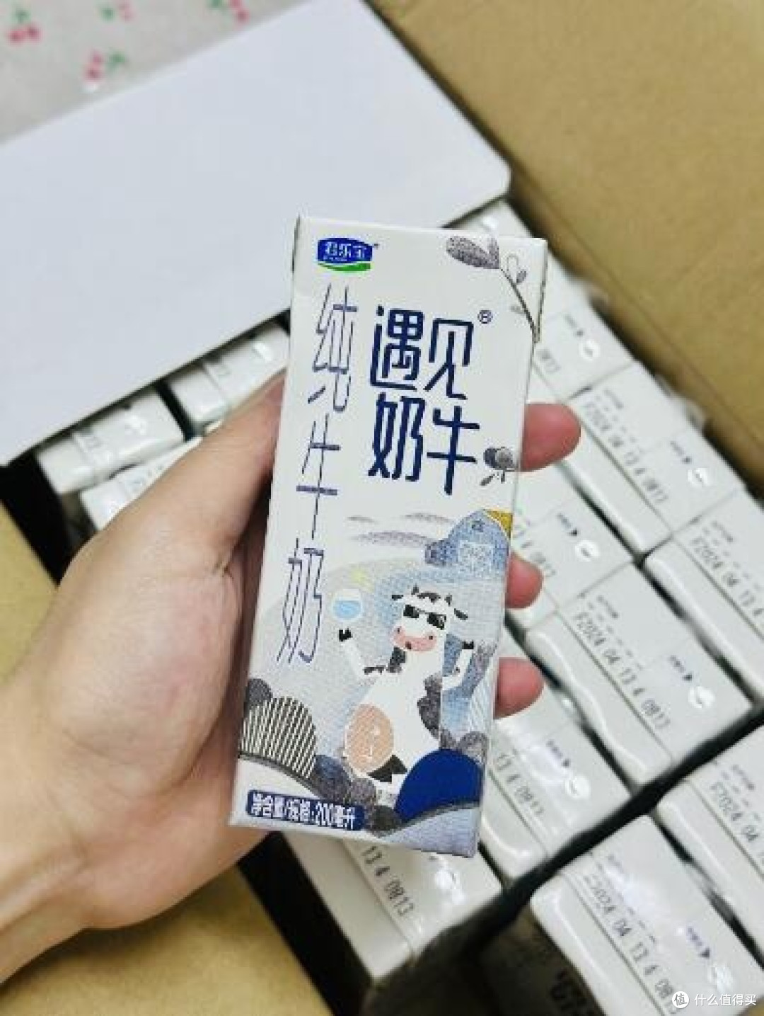 君乐宝遇见奶牛纯牛奶