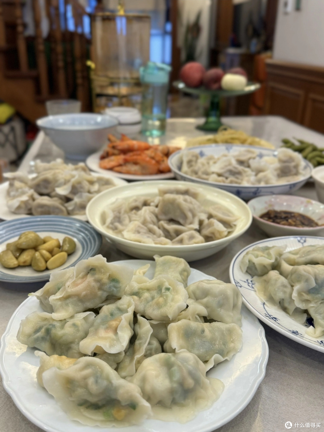 贴秋膘 吃饺子