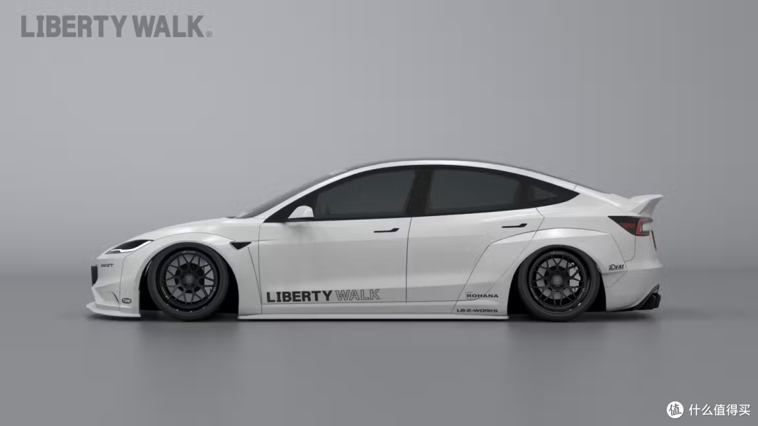 震撼登场!特斯拉Model 3超跑级宽体套件,售价近8000美元!