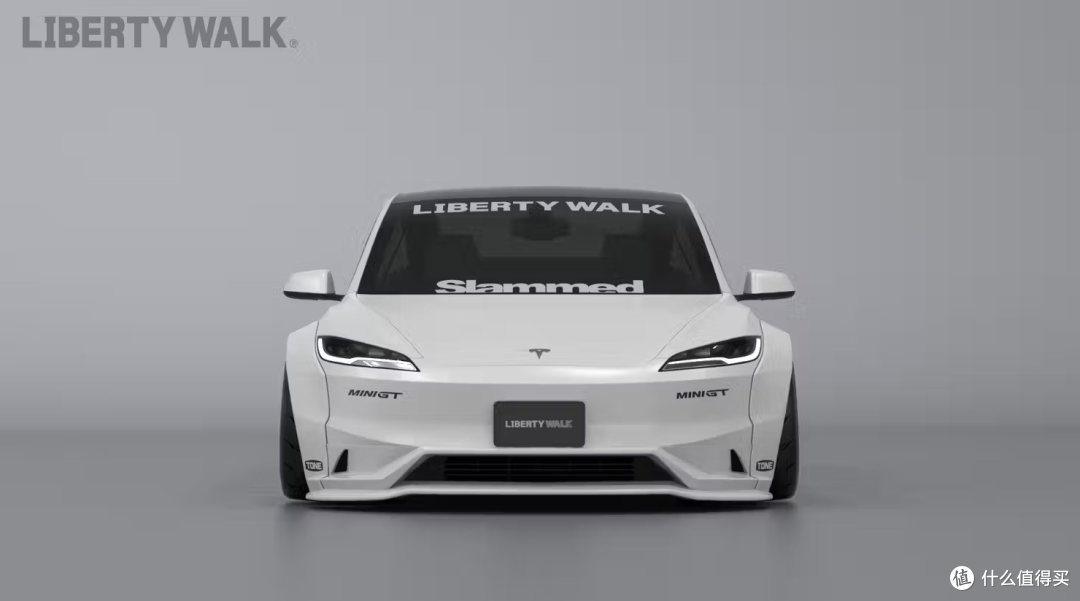 震撼登场!特斯拉Model 3超跑级宽体套件,售价近8000美元!