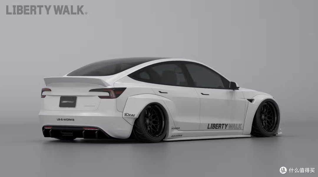 震撼登场!特斯拉Model 3超跑级宽体套件,售价近8000美元!