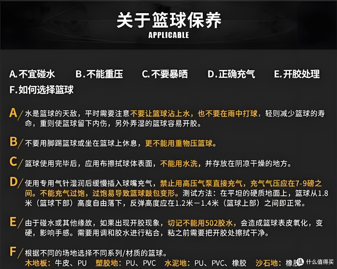 分享一下篮球的选购知识和使用保养