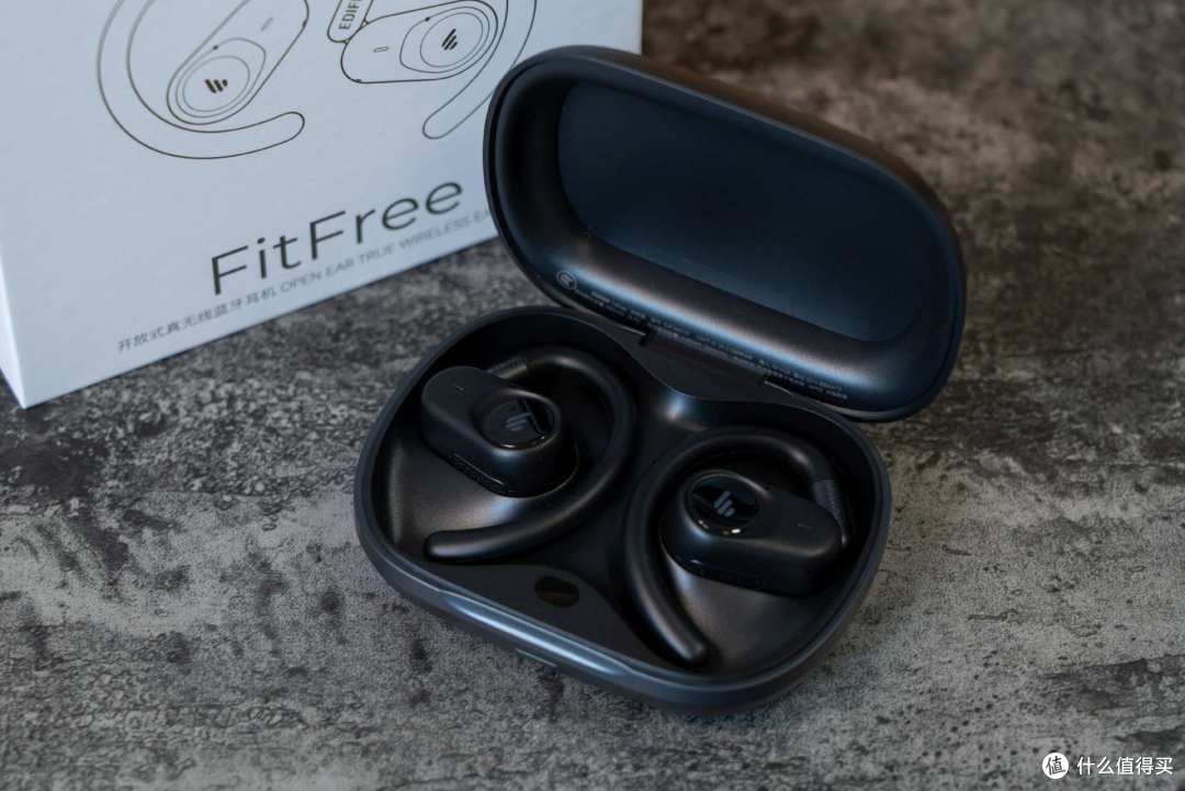 开放式设计佩戴更舒适，音质也不错，漫步者FitFree小评