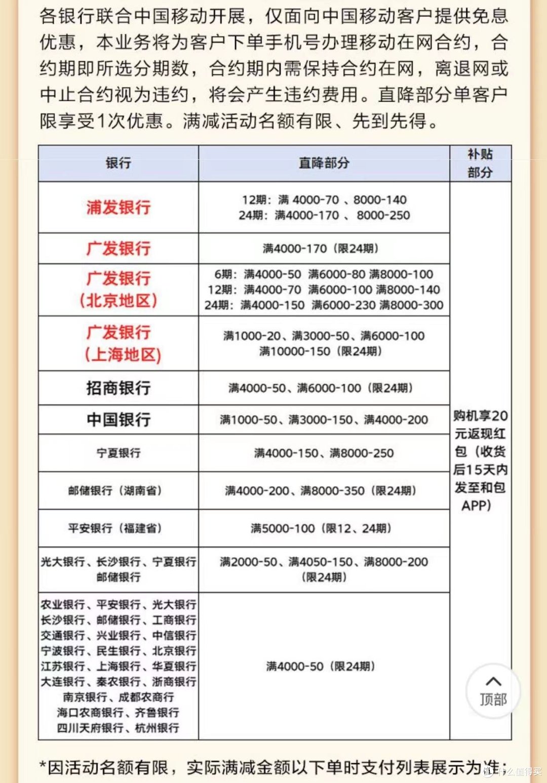 最高24期免息小米4款手机参加中国移动买手机活动,早点下手