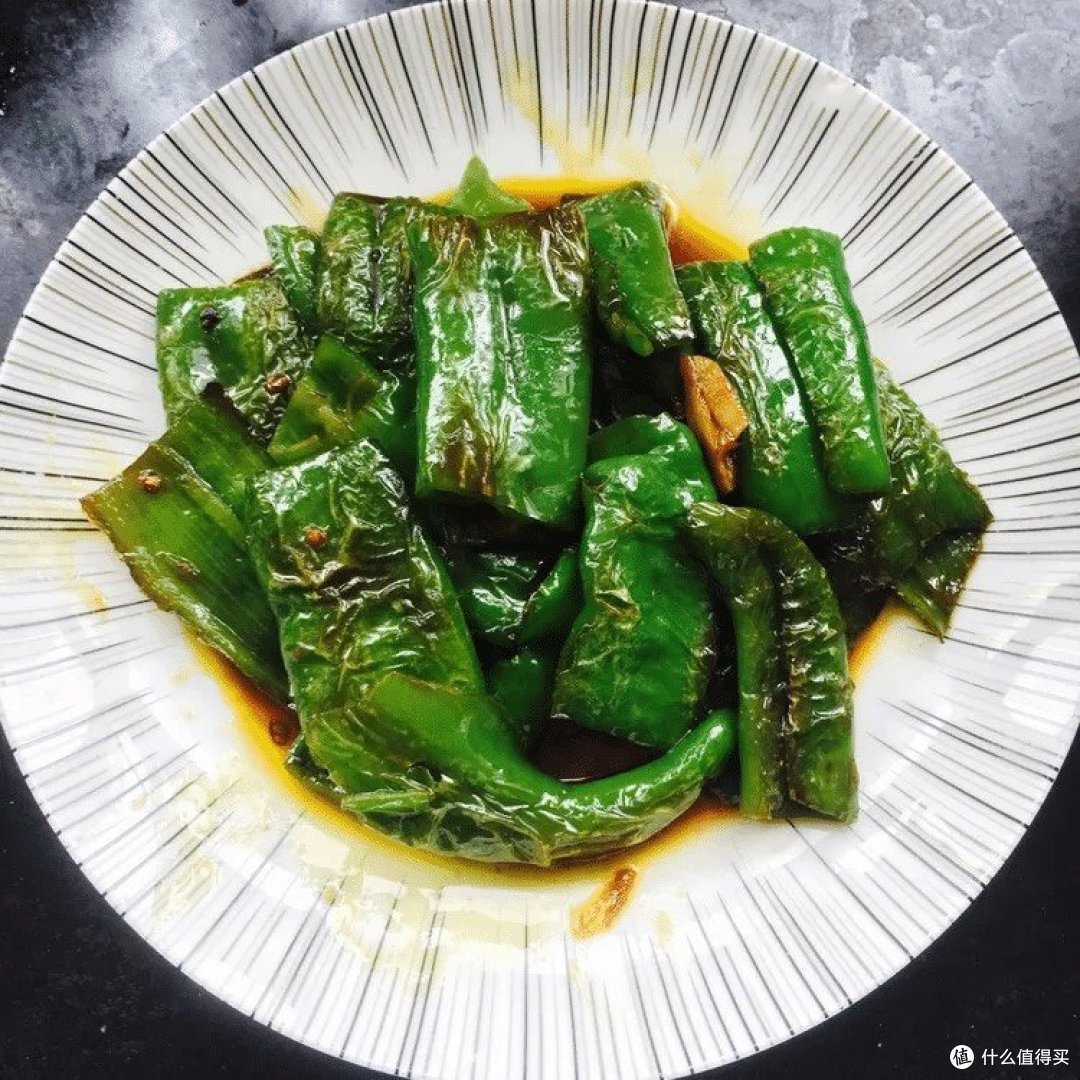家常菜虎皮青椒的做法