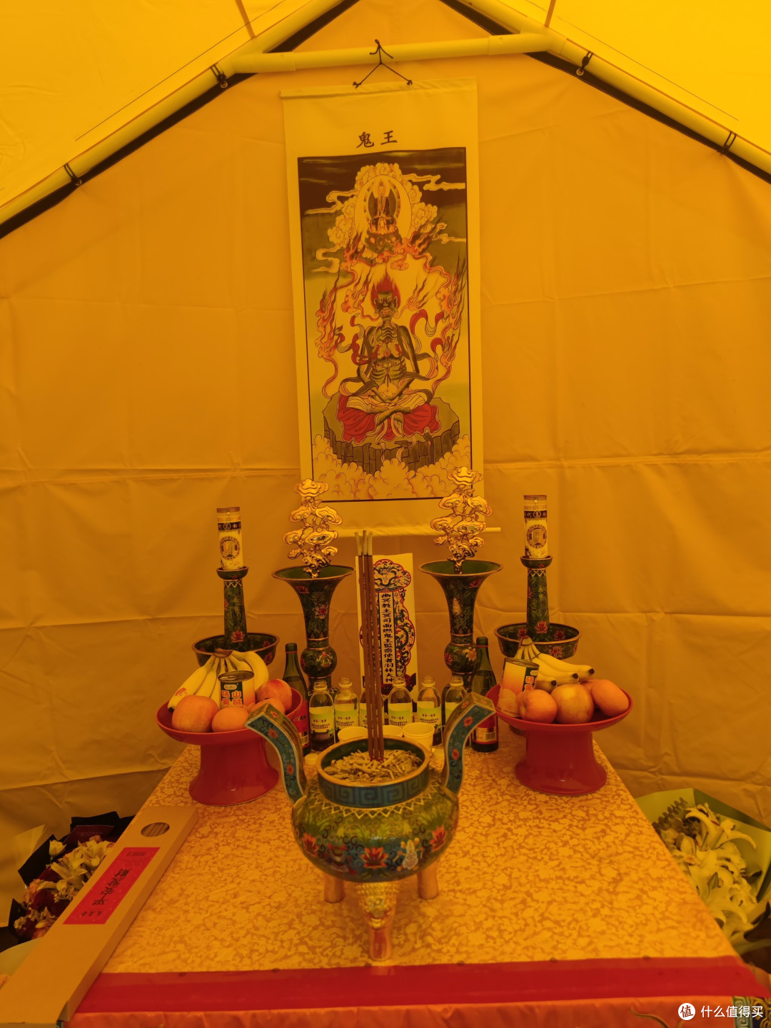 今日去了广华寺和火神庙，看看一日三节的样子