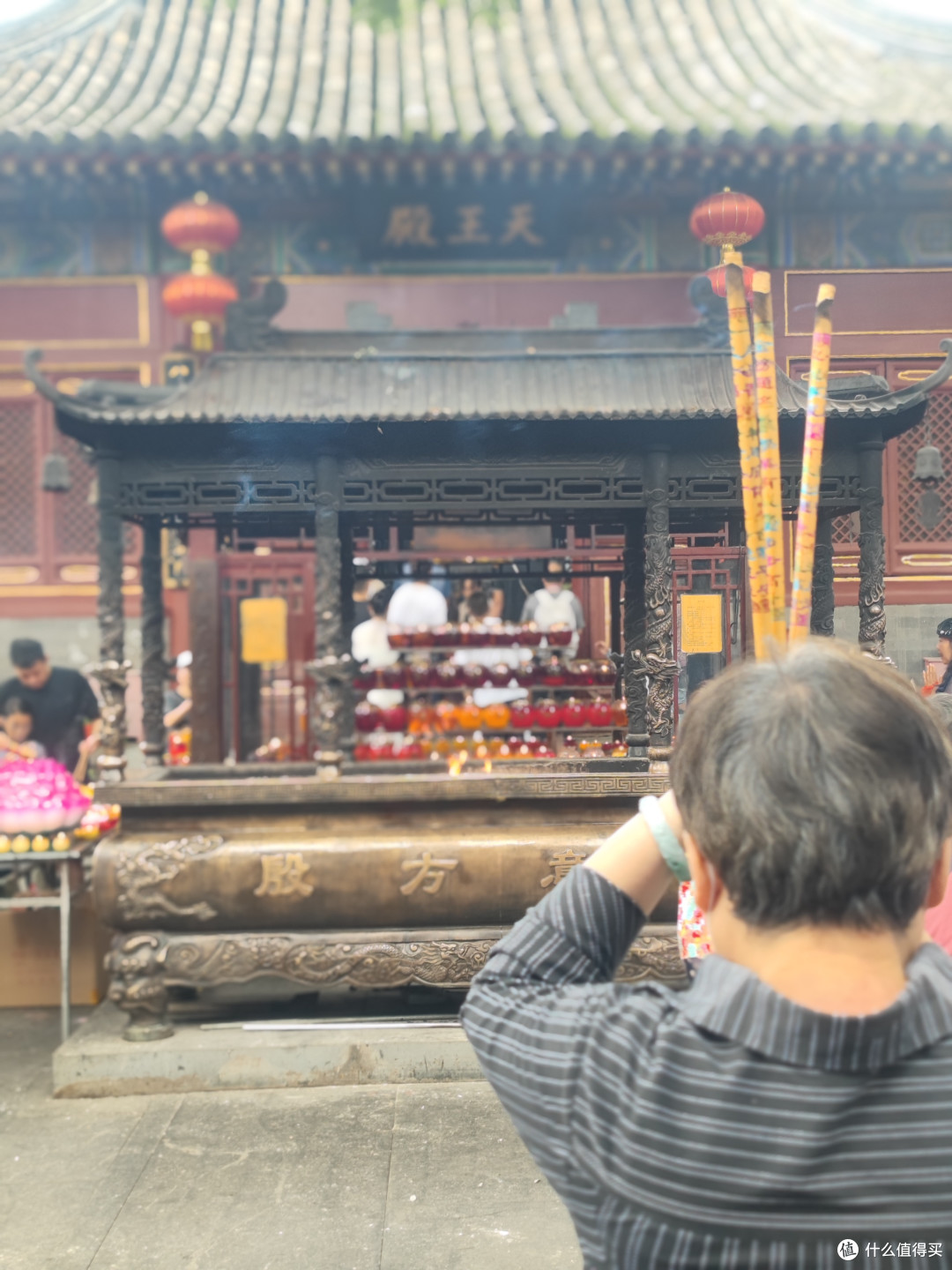 今日去了广华寺和火神庙，看看一日三节的样子