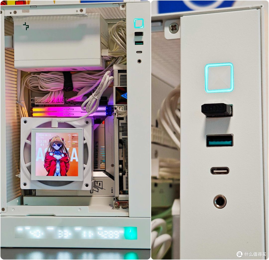 就不能搞个高清大屏的风冷和数显机箱玩玩？看纯白装机：12100F+A380性能实测