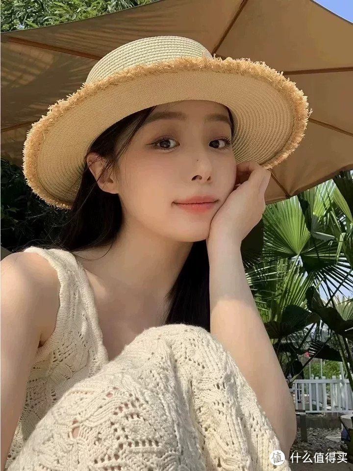 👒出游新宠！FAMLON草帽，遮阳又时尚，海边度假就靠它🏖️