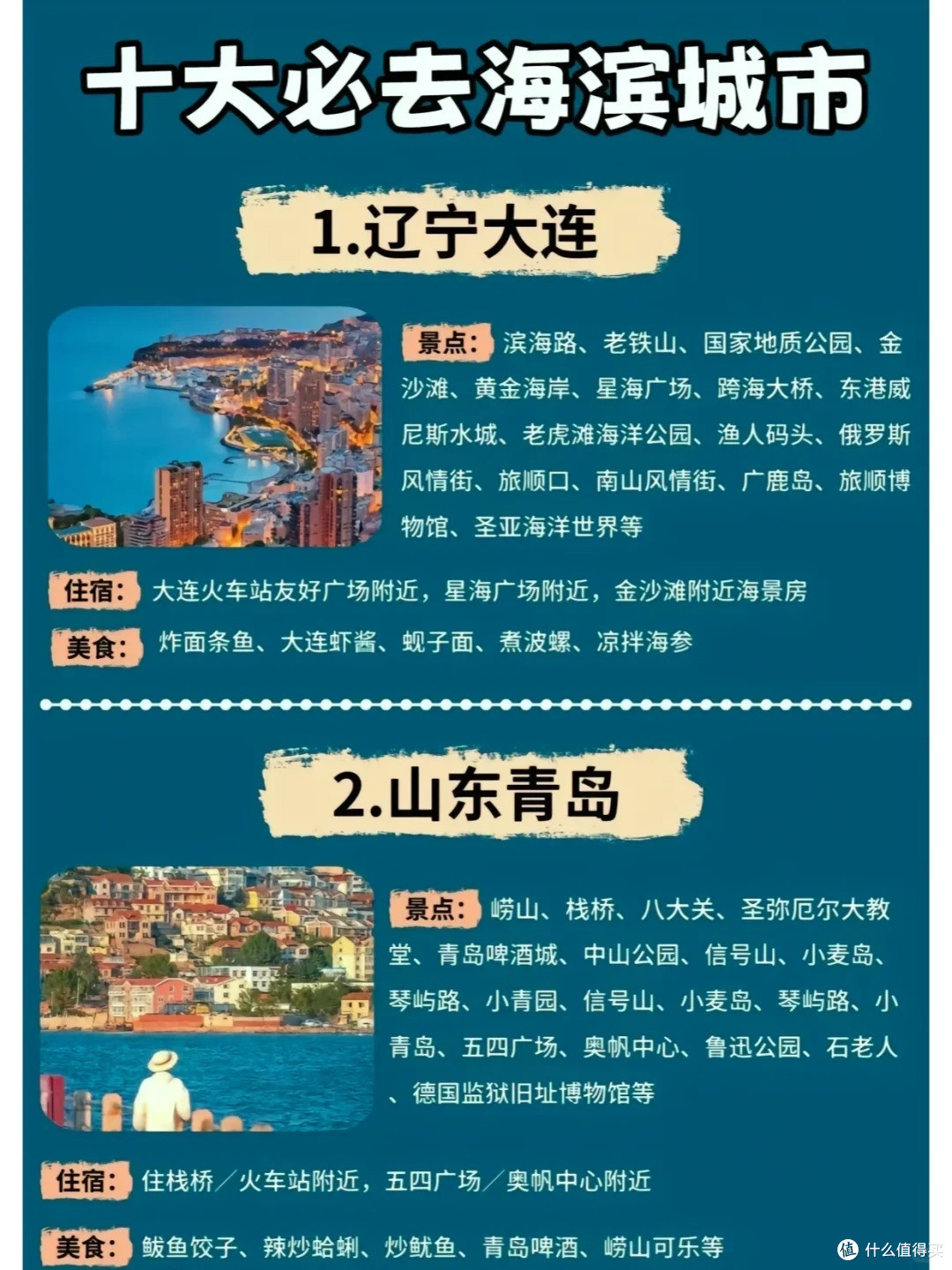 《国家地理》推荐旅游的十大海滨城市。