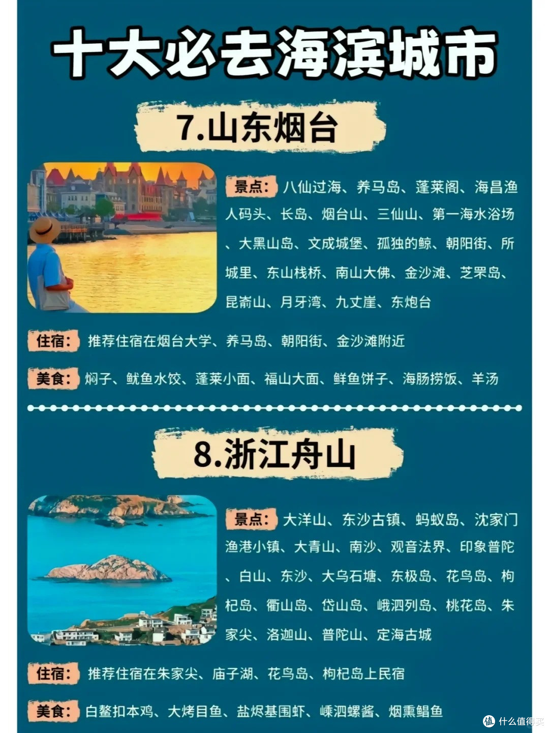 《国家地理》推荐旅游的十大海滨城市。
