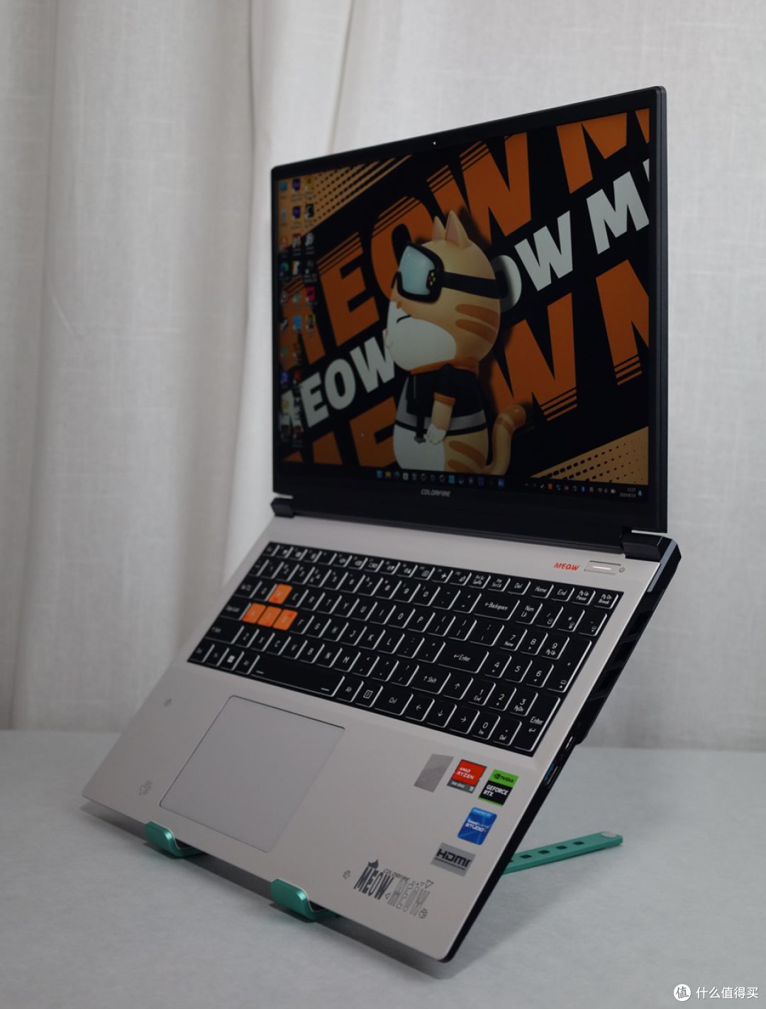 喵开生面，RTX4060的COLORFIRE MEOW橘宝R16笔记本评测