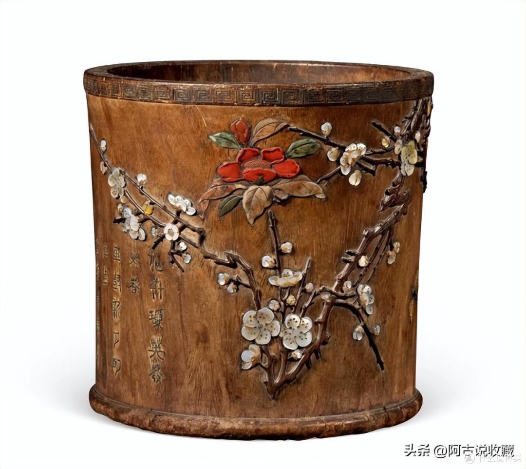 木雕笔筒什么价值?值得收藏吗?_文房雅玩_什么值得买 木雕笔筒什么价值?值得收藏吗?_文房雅玩_什么值得买