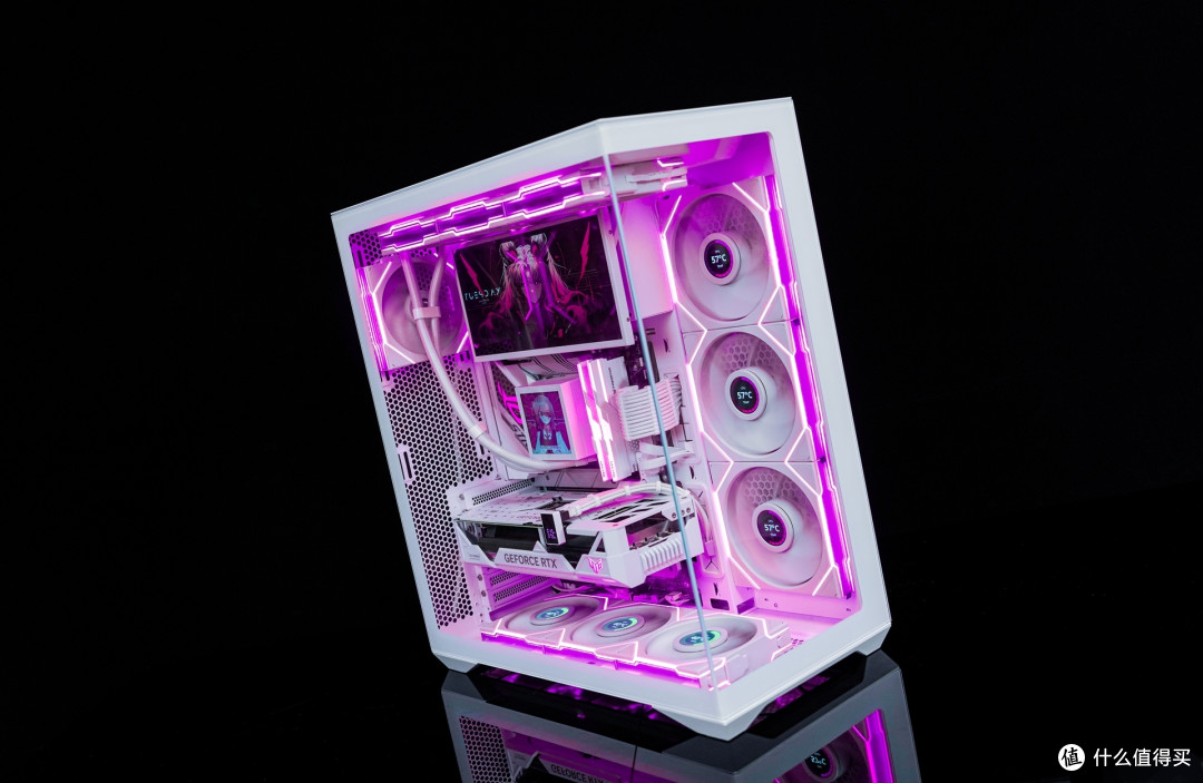 梦幻公主粉白配！I7+RTX4070TI S主机，颜值党的福音？