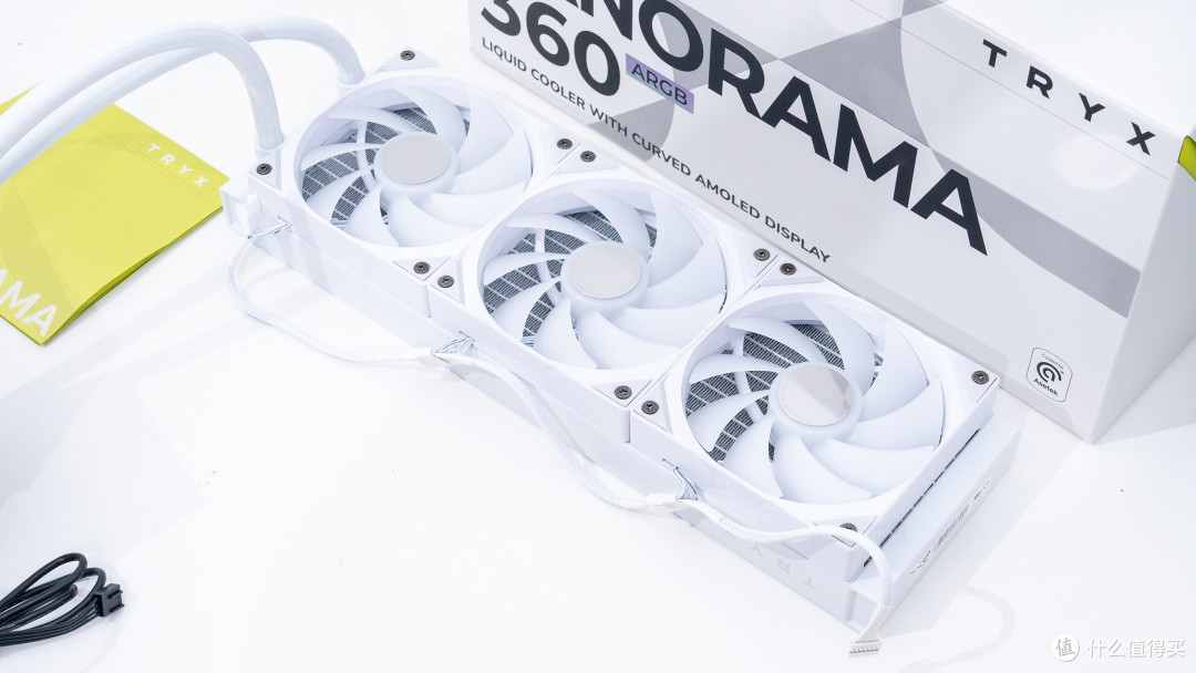 高颜值旗舰主机:华硕AYW+索泰4070 欧泊白+TRYX展域360水冷装机分享