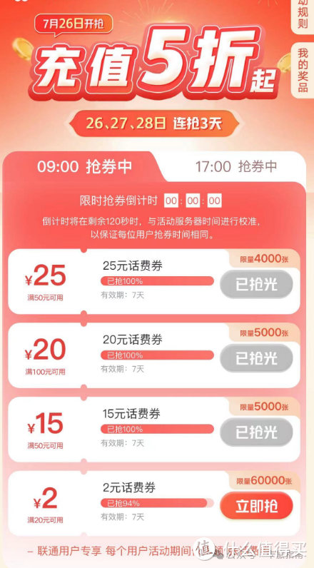 农行100元刷卡金，工行8.8元购，话费五折！这波福利你get了吗？