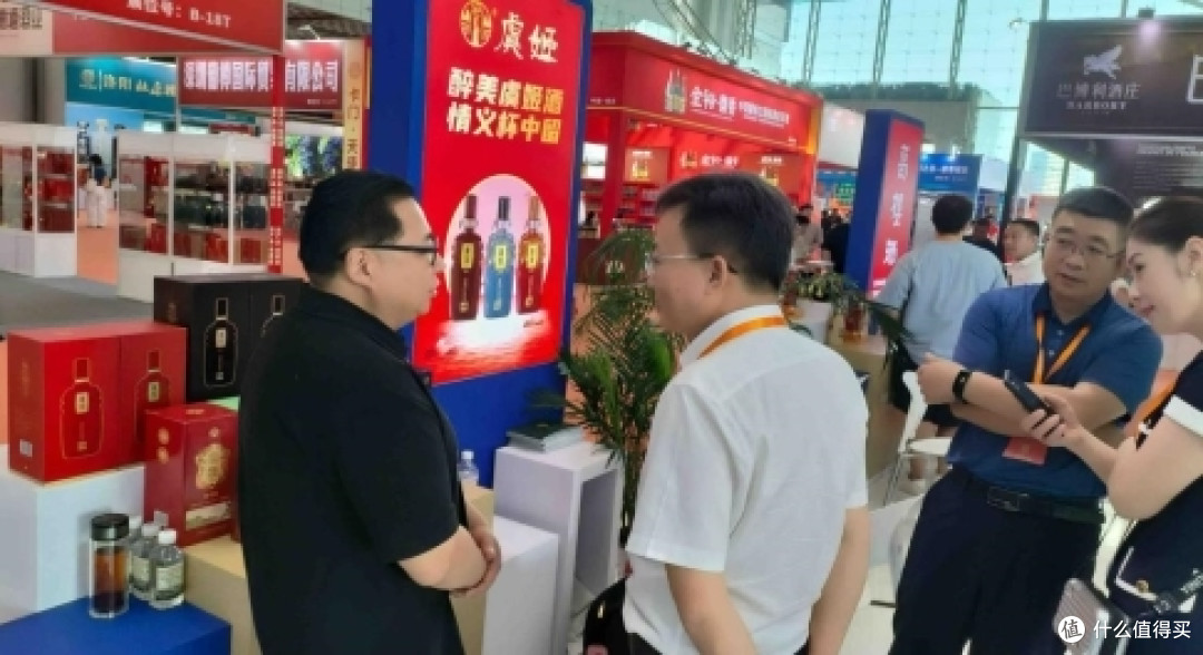 虞姬酒业 优质酒风采 亮相酒业展览会