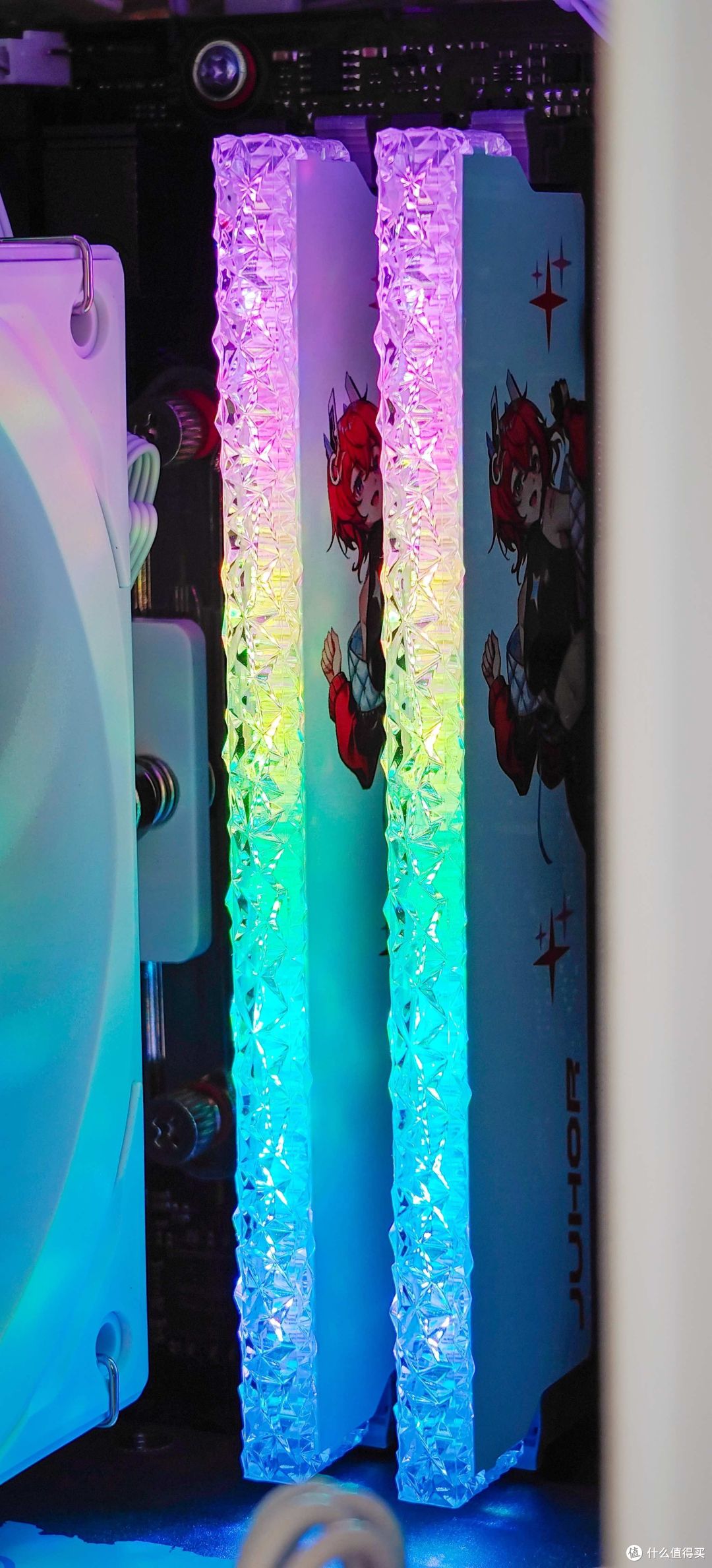 晶莹剔透,亮彩夺目!玖合星舞 DDR5 6800 32GB套装灯条内存开箱及超频测试分享!