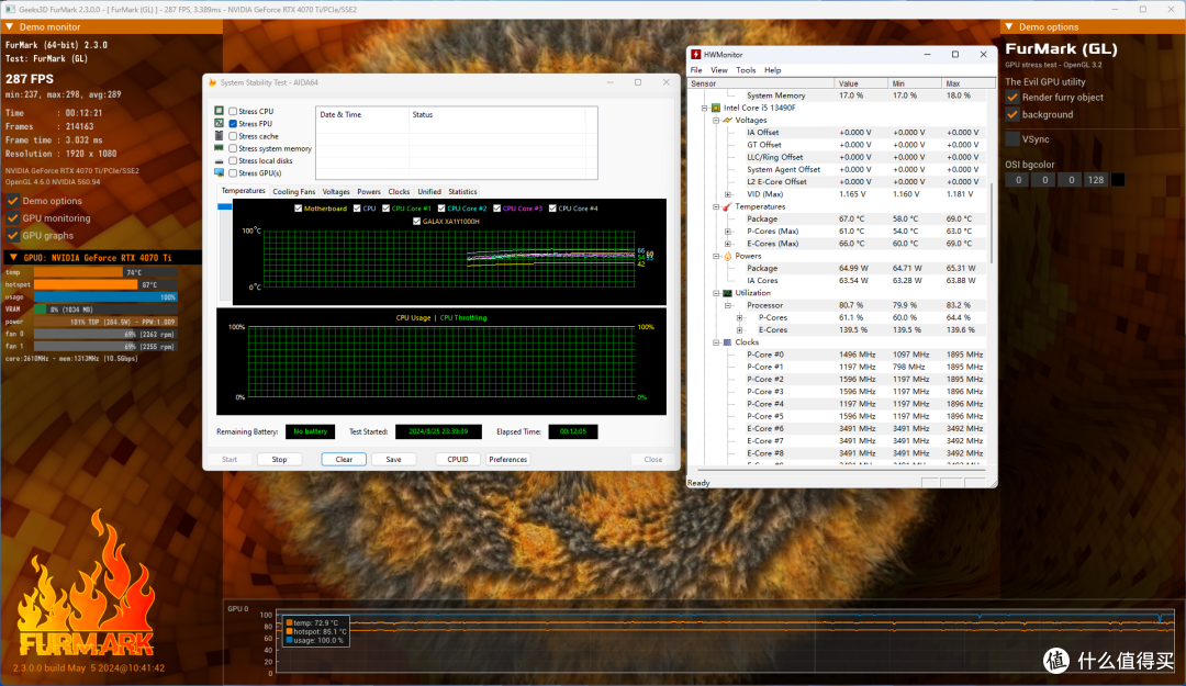 小白盒打黑悟空，13490F+华擎B760M-HDV/M.2+索泰 4070ti X-GAMING OC 欧泊白+闪鳞G400 装机展示