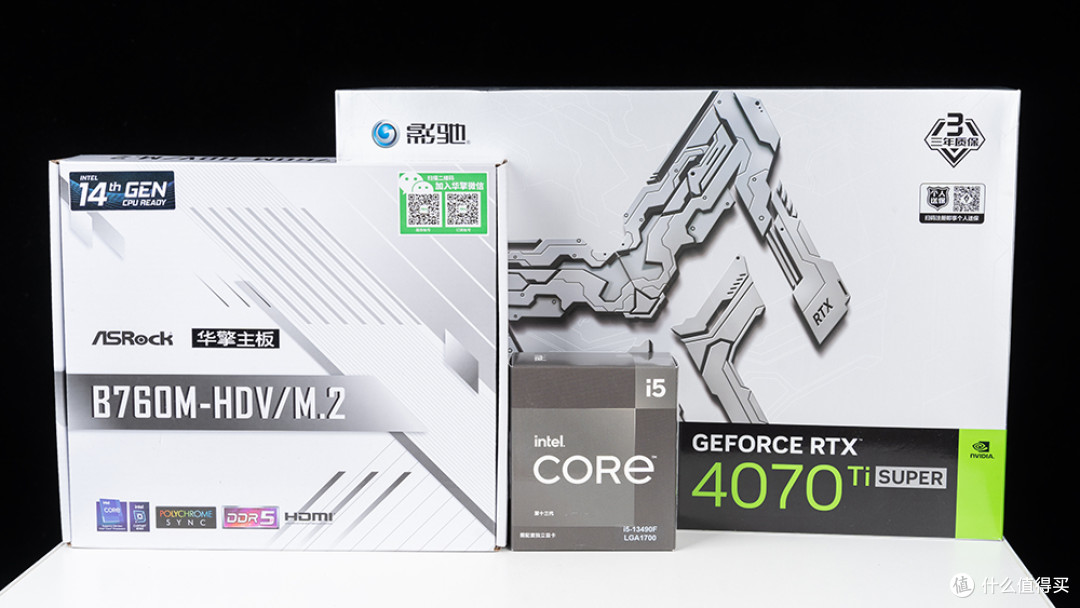 性价比畅玩4K黑猴,13490F+华擎B760M-HDV/M.2 D5+影驰RTX 4070 Ti SUPER