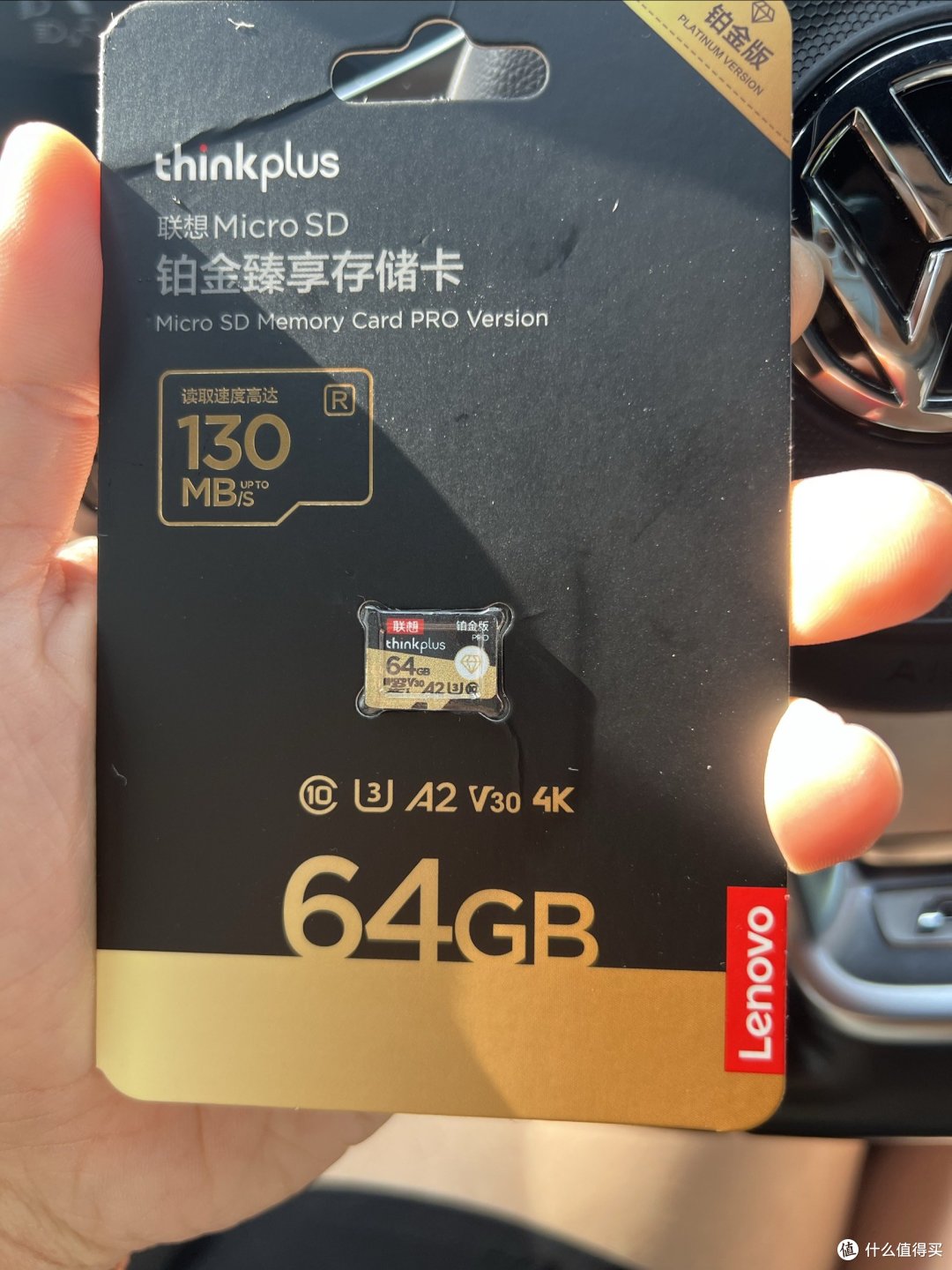 多多上买的联想内存卡给行车记录仪用,还没用就凉了