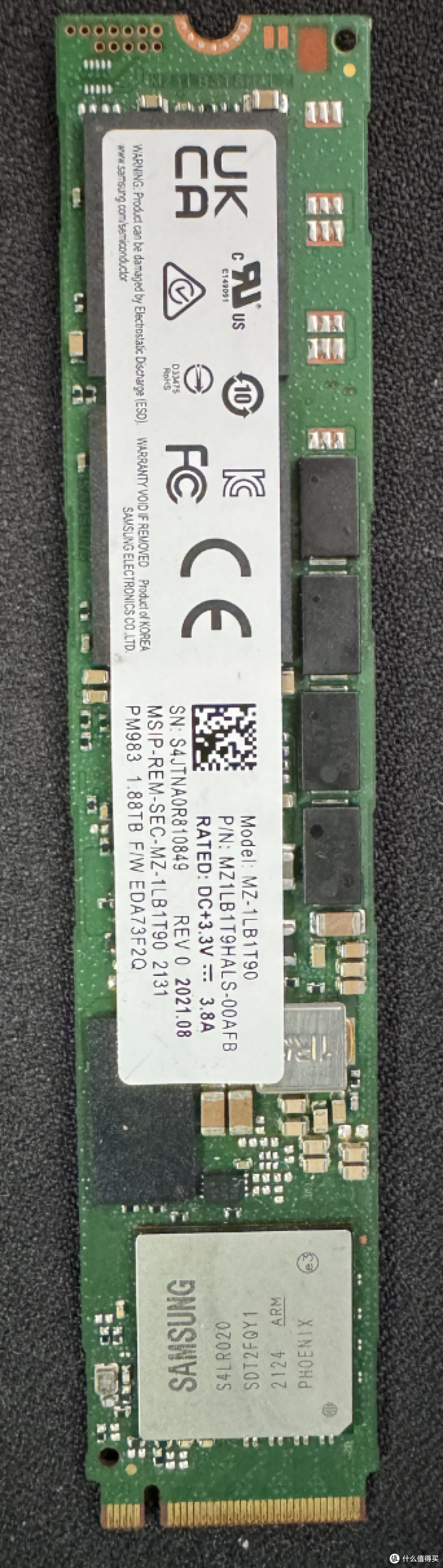 【捡垃圾1.0】三星PM983 1.98T简评!970PRO同源方案?