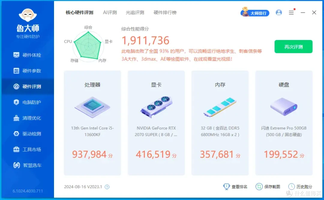 爽玩黑神话,兼顾生产力—i5 13600KF+铭瑄Z790D5 ICE
