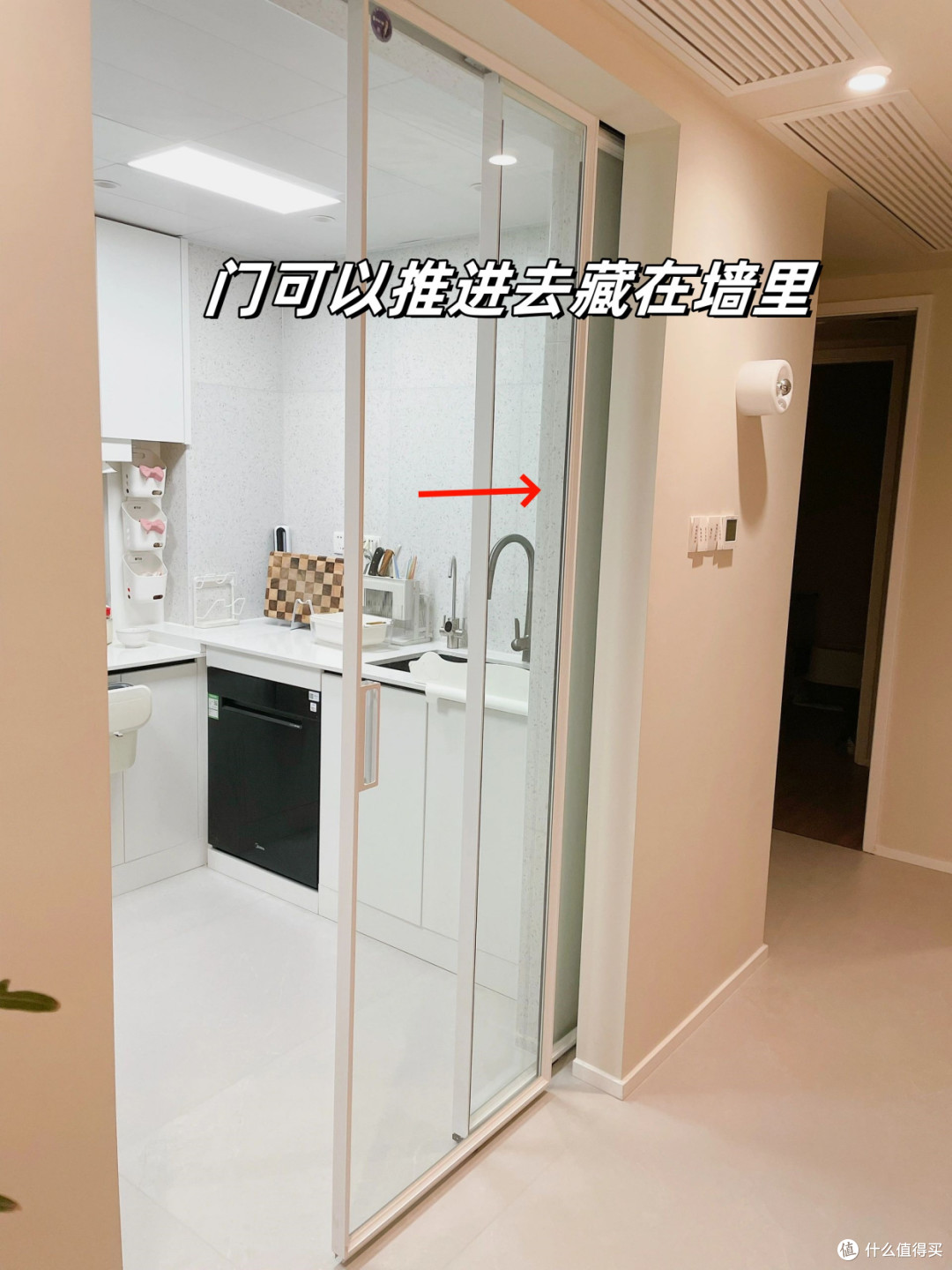 越来越多人厨房不装推拉门，都在装“口袋门”和“PD门”，好明智