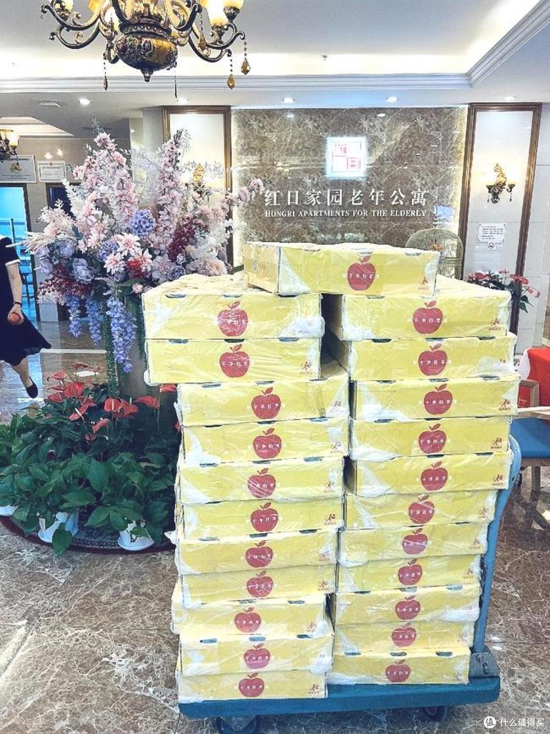 善因善果善循环：上海慈善周首日1万多斤云南苹果温暖40多家申城养老院