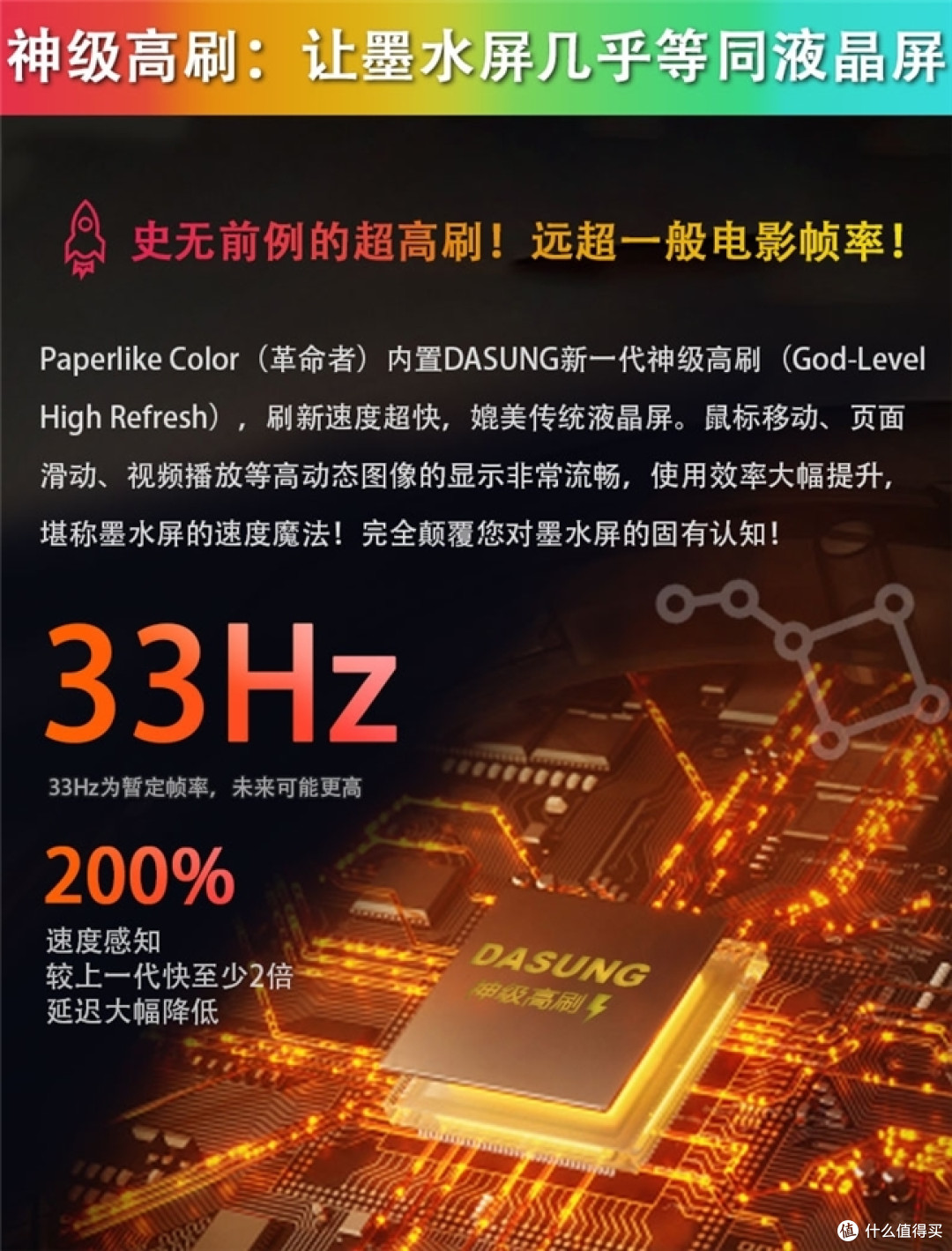 神级高刷!北京大上科技发布33Hz彩墨屏显示器Paperlike Color(革命者)
