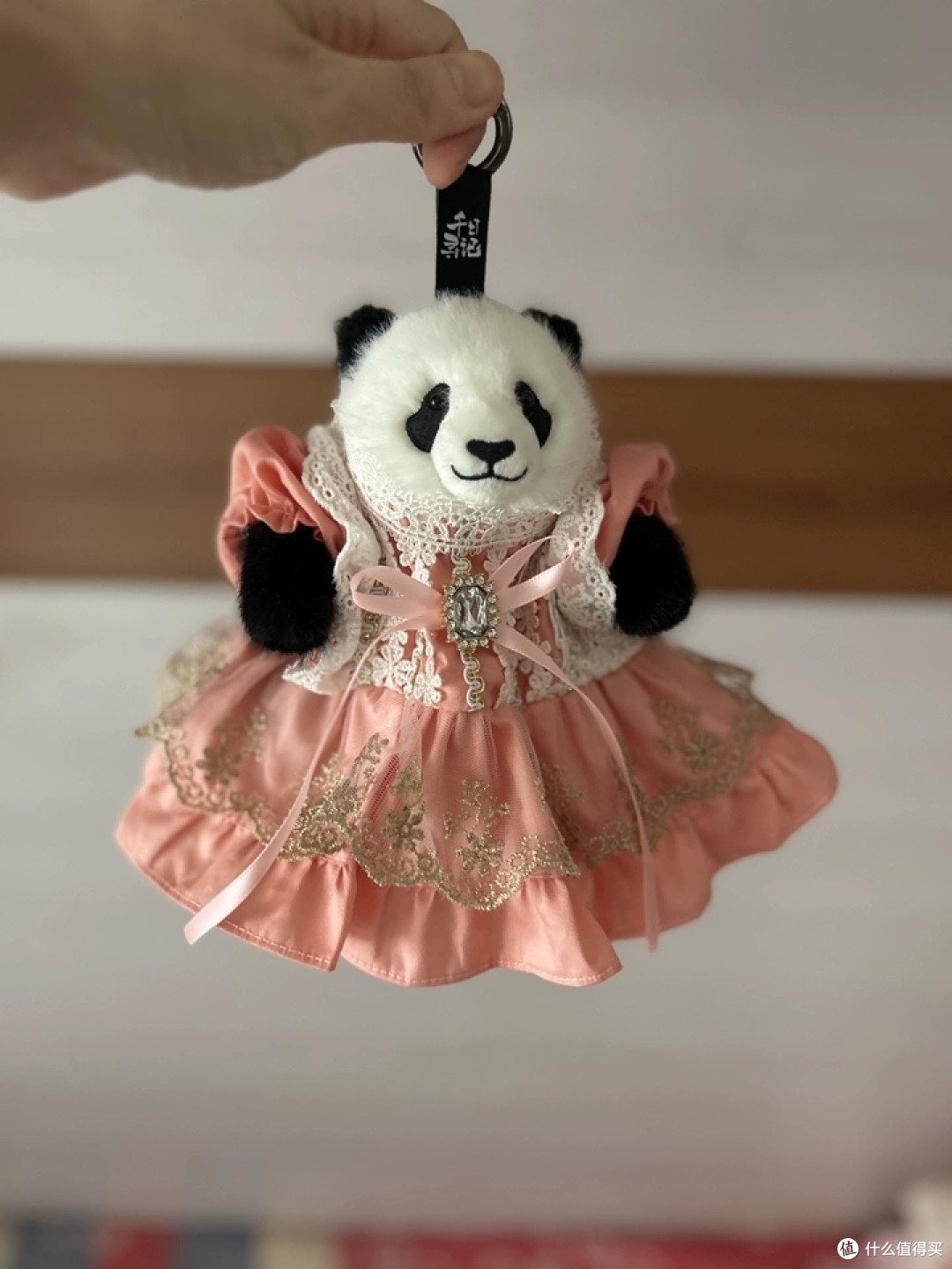 爆款来袭!千寻日记正品小熊猫毛绒玩偶挂件,花花七仔福宝公仔背包包挂饰玩具!