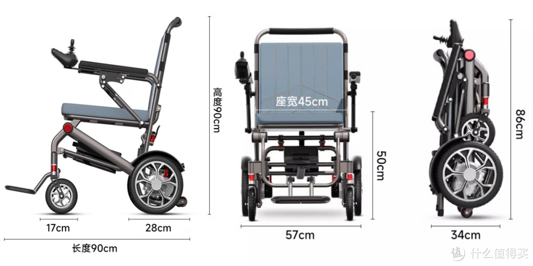 盘点6款性价比高，好用不贵的老人电动轮椅，价格均在3000左右