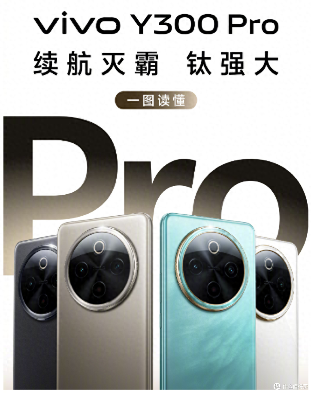 一图看懂vivo Y300 Pro:极致轻薄高颜值,续航久到惊人