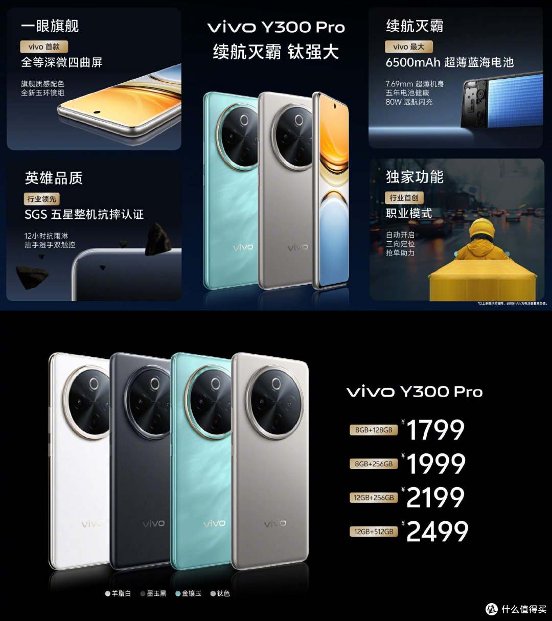 vivo Y300 Pro全网火热预售中！同档首发全等深微四曲屏