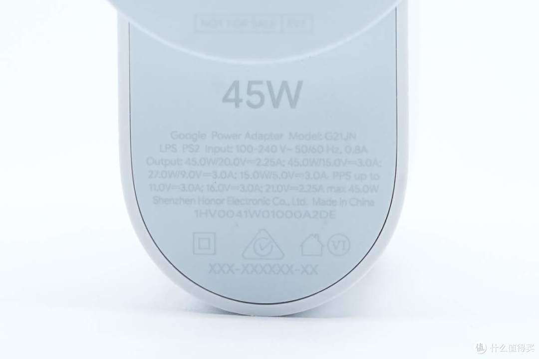 拆解报告：Google谷歌45W氮化镓快充充电器G21JN