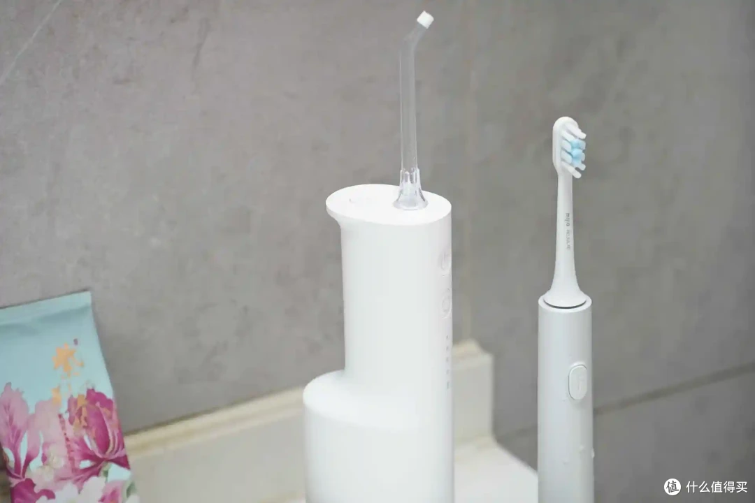 高性价比的口腔清洁两件套,米家F300冲牙器+T302电动牙刷使用分享