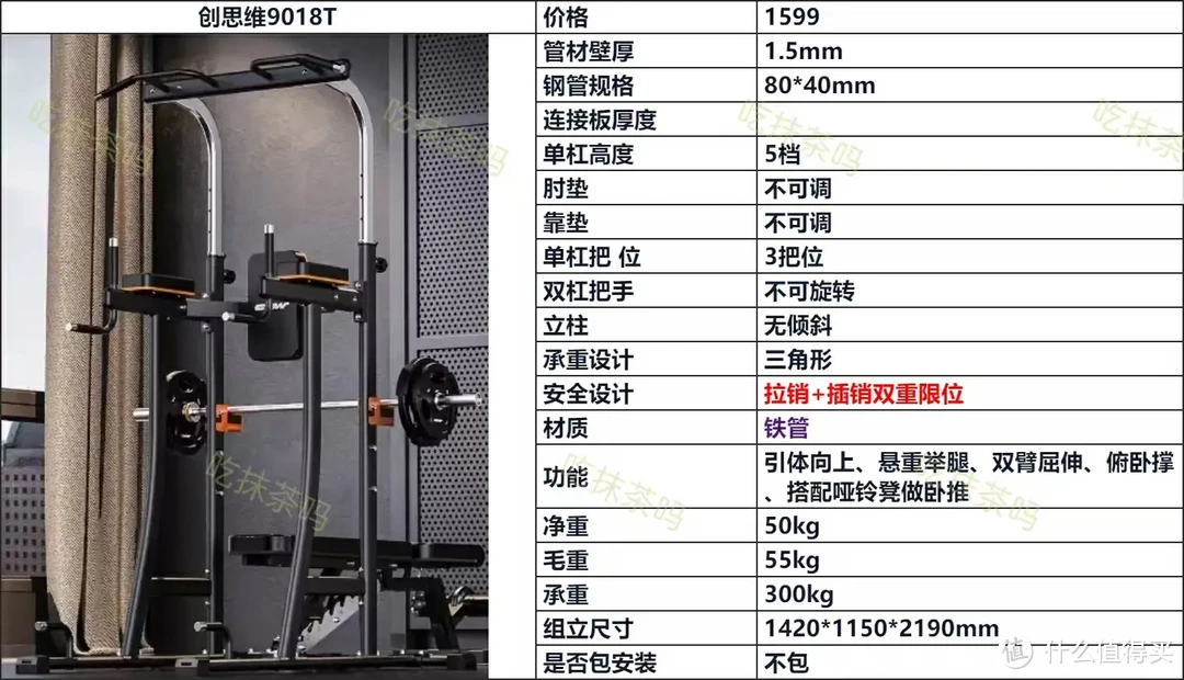 又一CrossFit带火的健身器械 ！落地式引体向上架  选购全攻略，千元级这6款居家轻松打造强健体魄