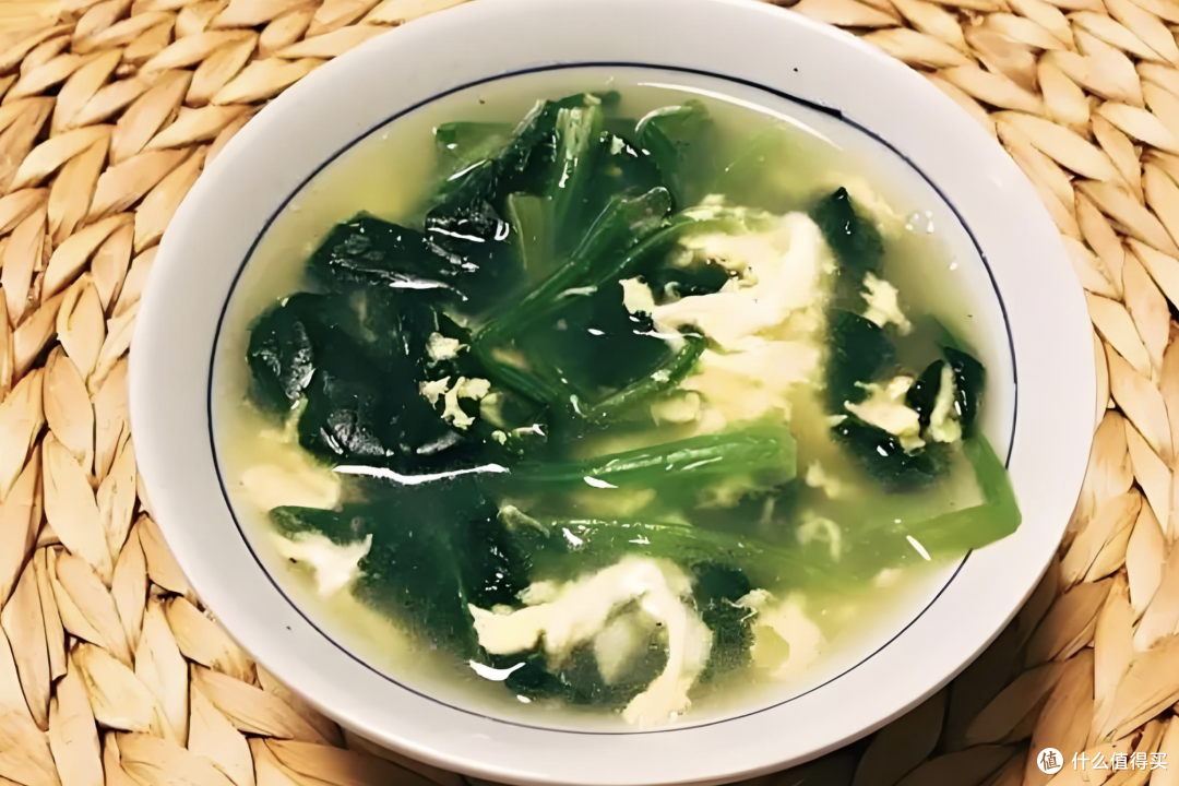 🥬鲜掉眉毛的【菠菜蛋花汤】🥚,好喝到停不下来❗